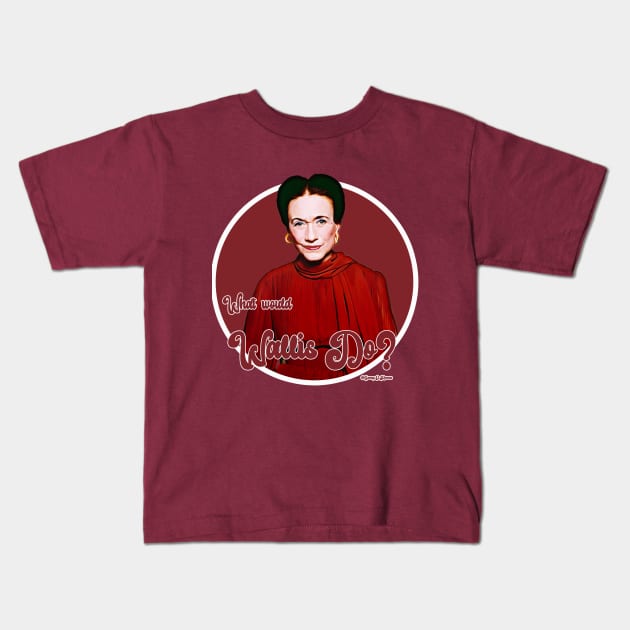 Duchess of Windsor Kids T-Shirt by Camp.o.rama